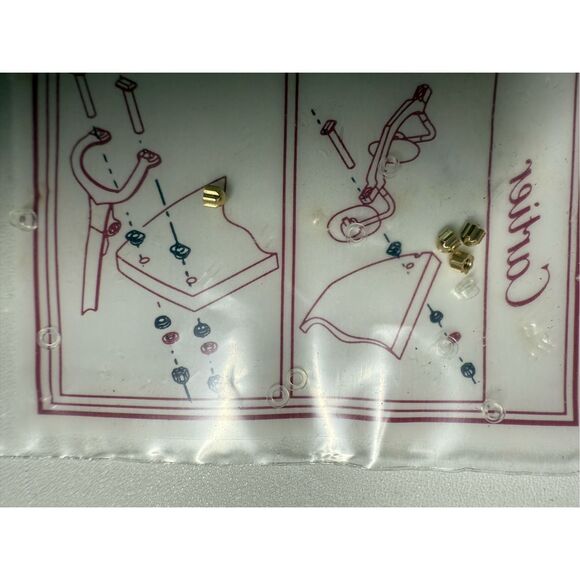 Authentic Cartier Glass Case + Box+ Eyeglass lenses + Book + Screws + Cloth - Picture 7 of 8